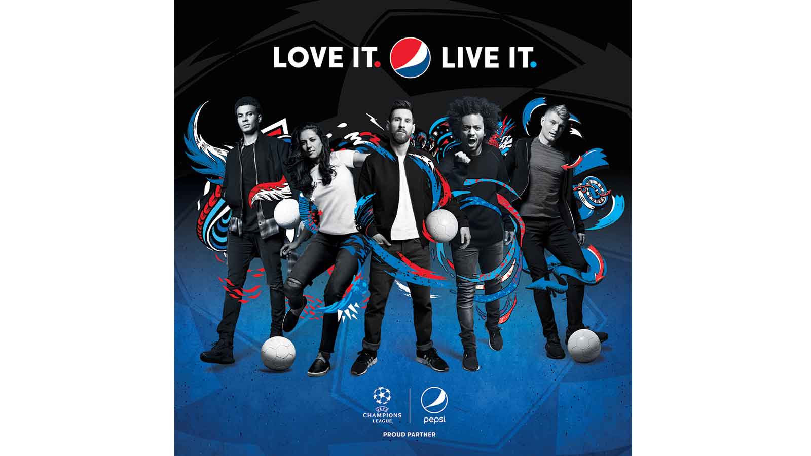 Painting the world blue: Pepsi loves and lives football with global 2018 campaign 