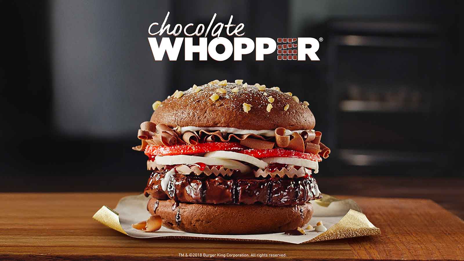 BURGER KING announces launch of Chocolate WHOPPER sandwich 