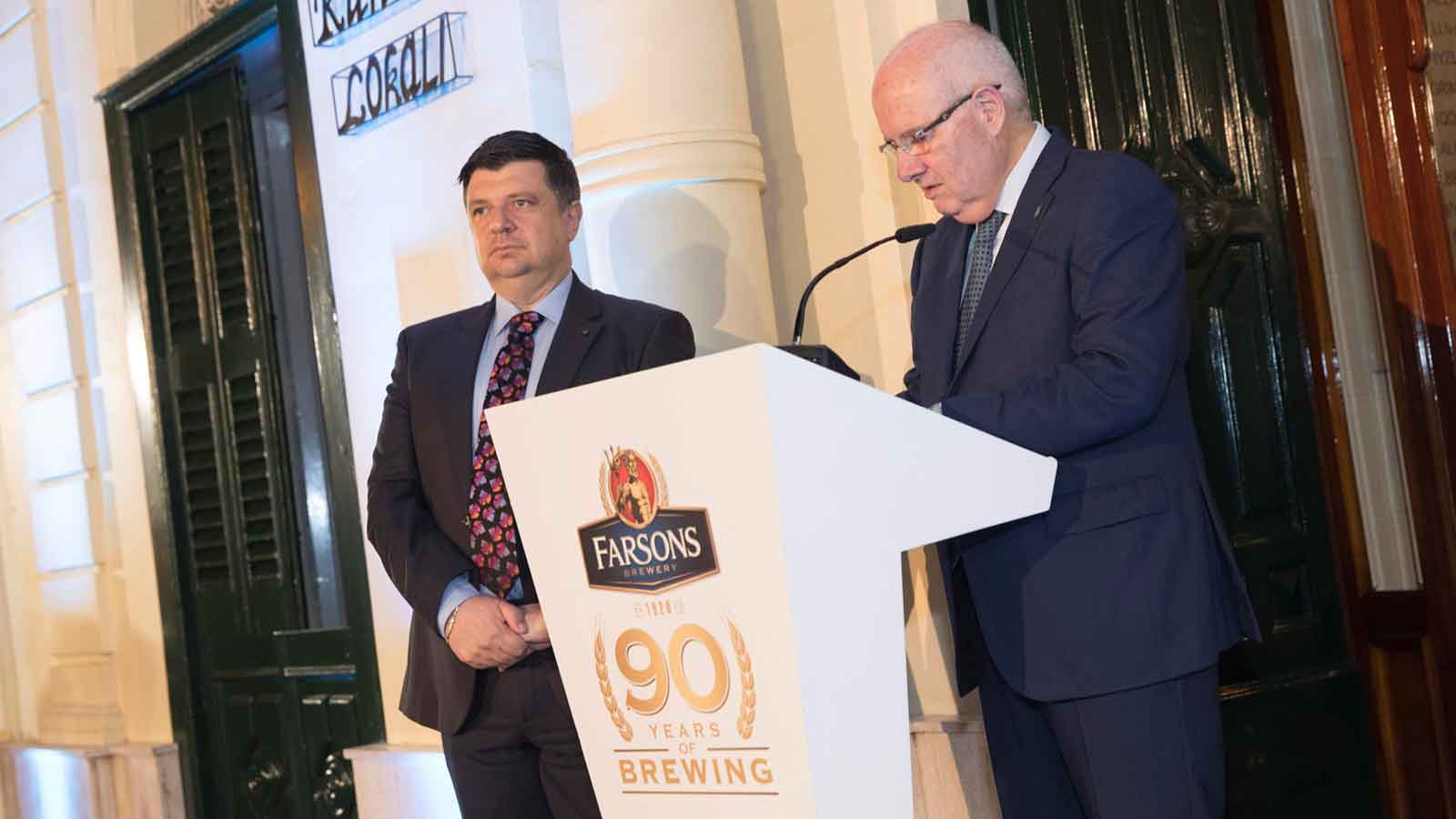 Farsons marks the delivery of its first beer to Qormi, 90 years ago