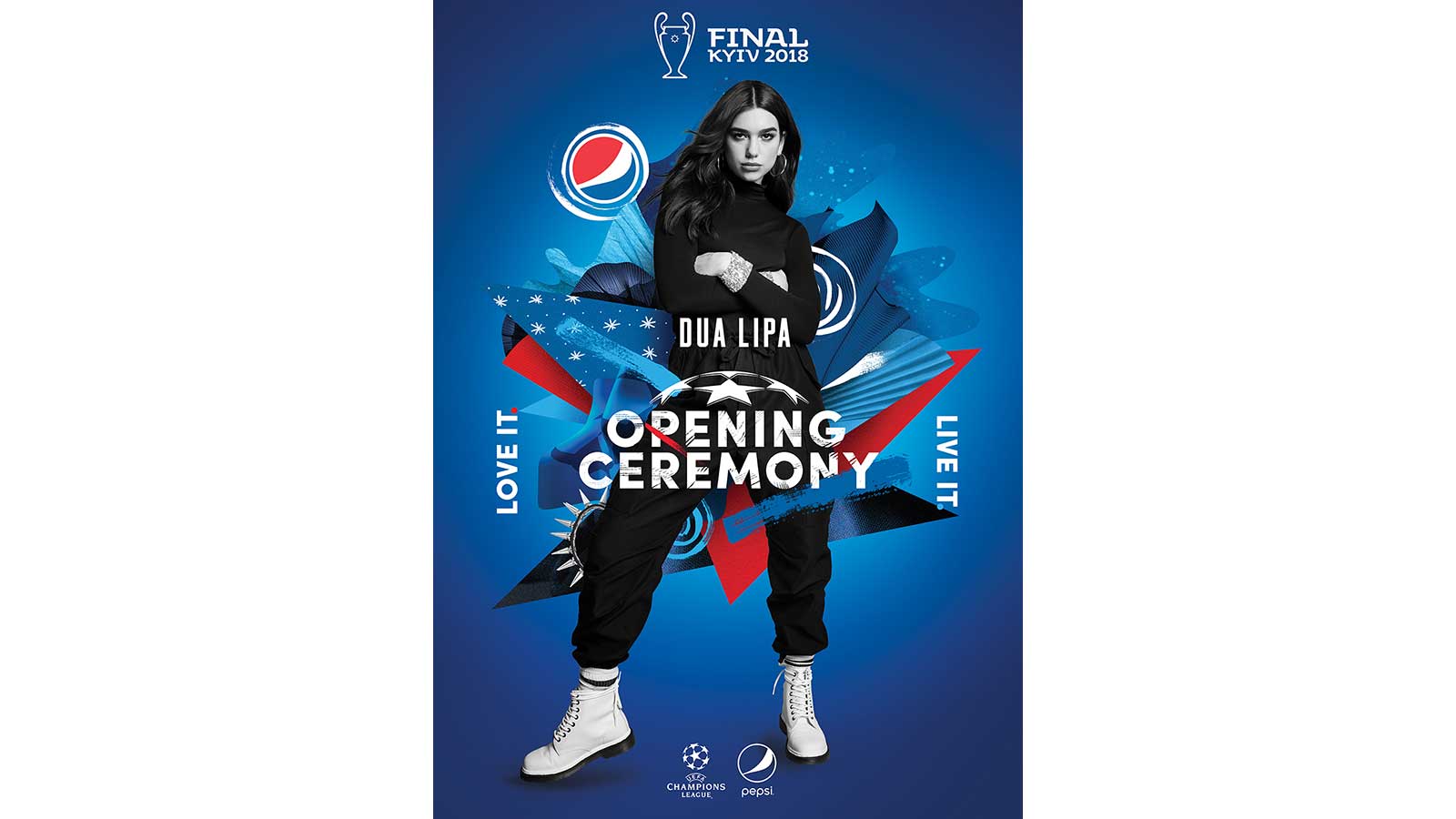 UEFA & Pepsi announce ‘New Rules’ for UEFA Champions League Final Opening Ceremony presented by Peps