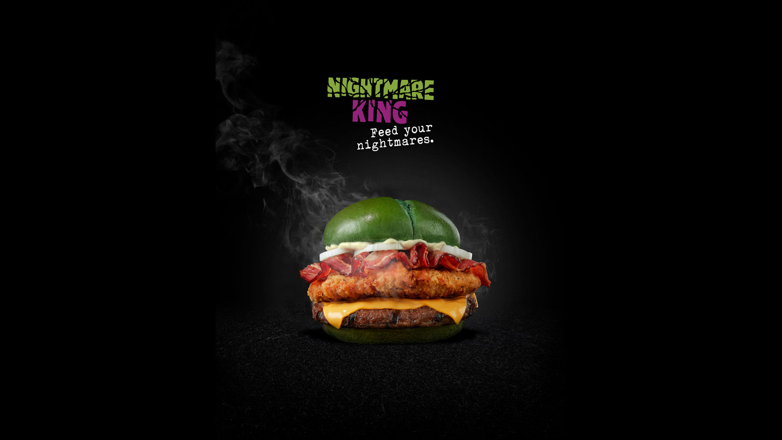 Burger King creates a Halloween Sandwich clinically proven to induce nightmares 