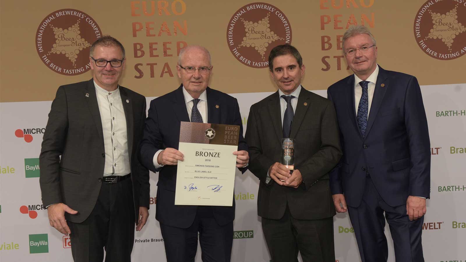 Farsons Blue Label wins at European Beer Star Awards 2018 