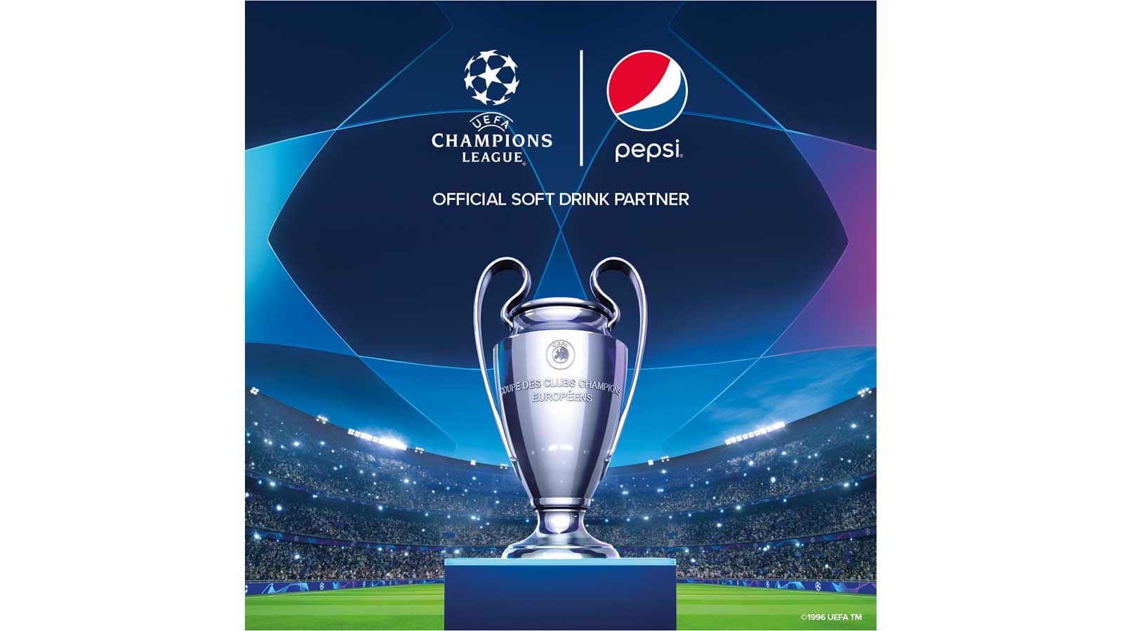 Pepsi-Cola brings the UEFA Champions League Trophy to Malta 