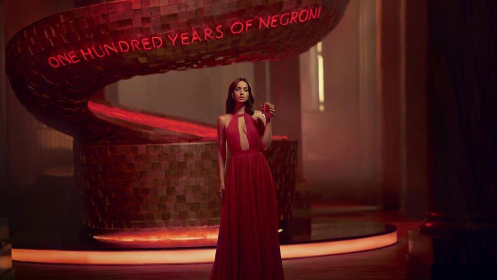 Campari launches new short movie, Entering Red, directed by Matteo Garrone, starring Ana De Armas