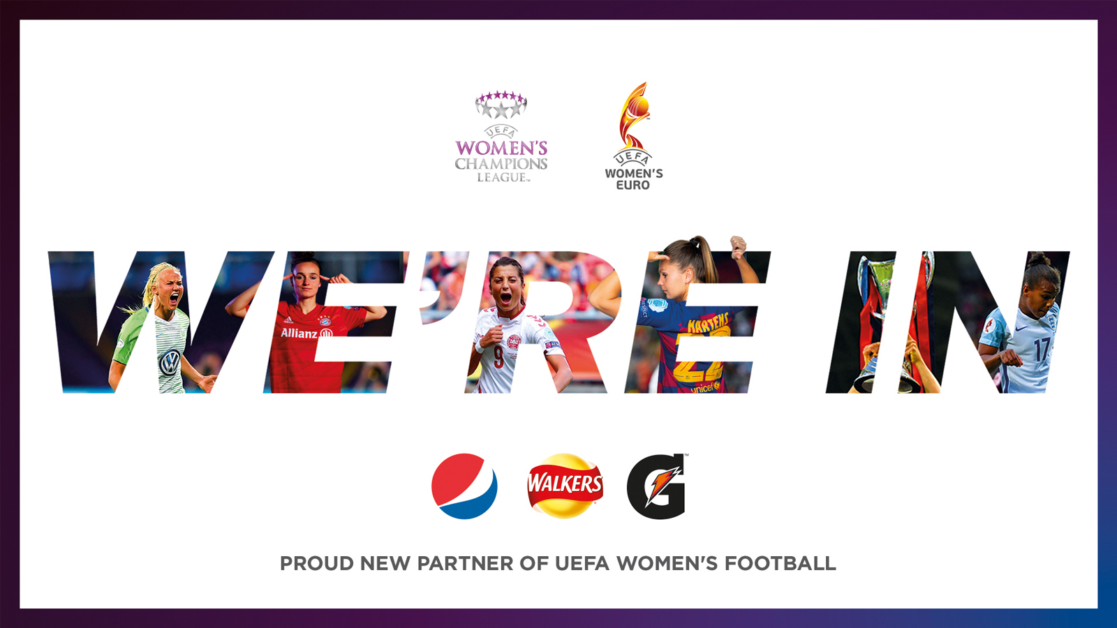 PepsiCo becomes proud sponsor of UEFA Women’s Football 