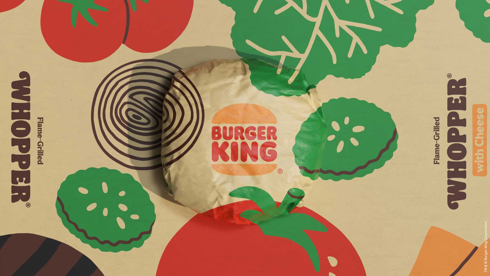 Burger King evolves visual brand identity marking the first complete rebrand in over 20 years 
