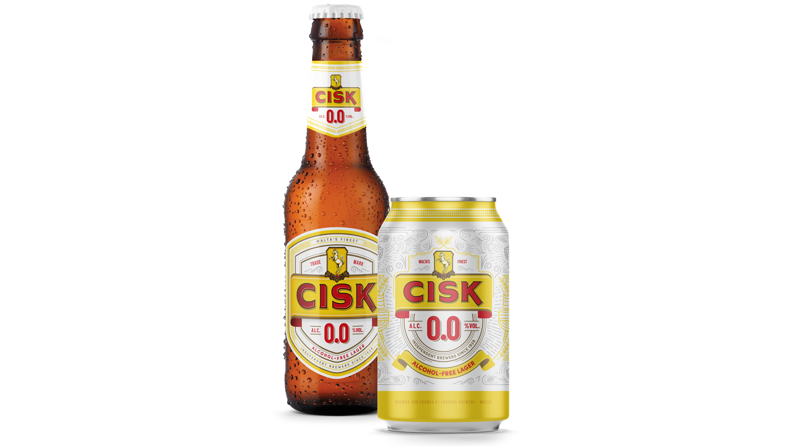 Cisk 0.0, the new alcohol-free lager 
