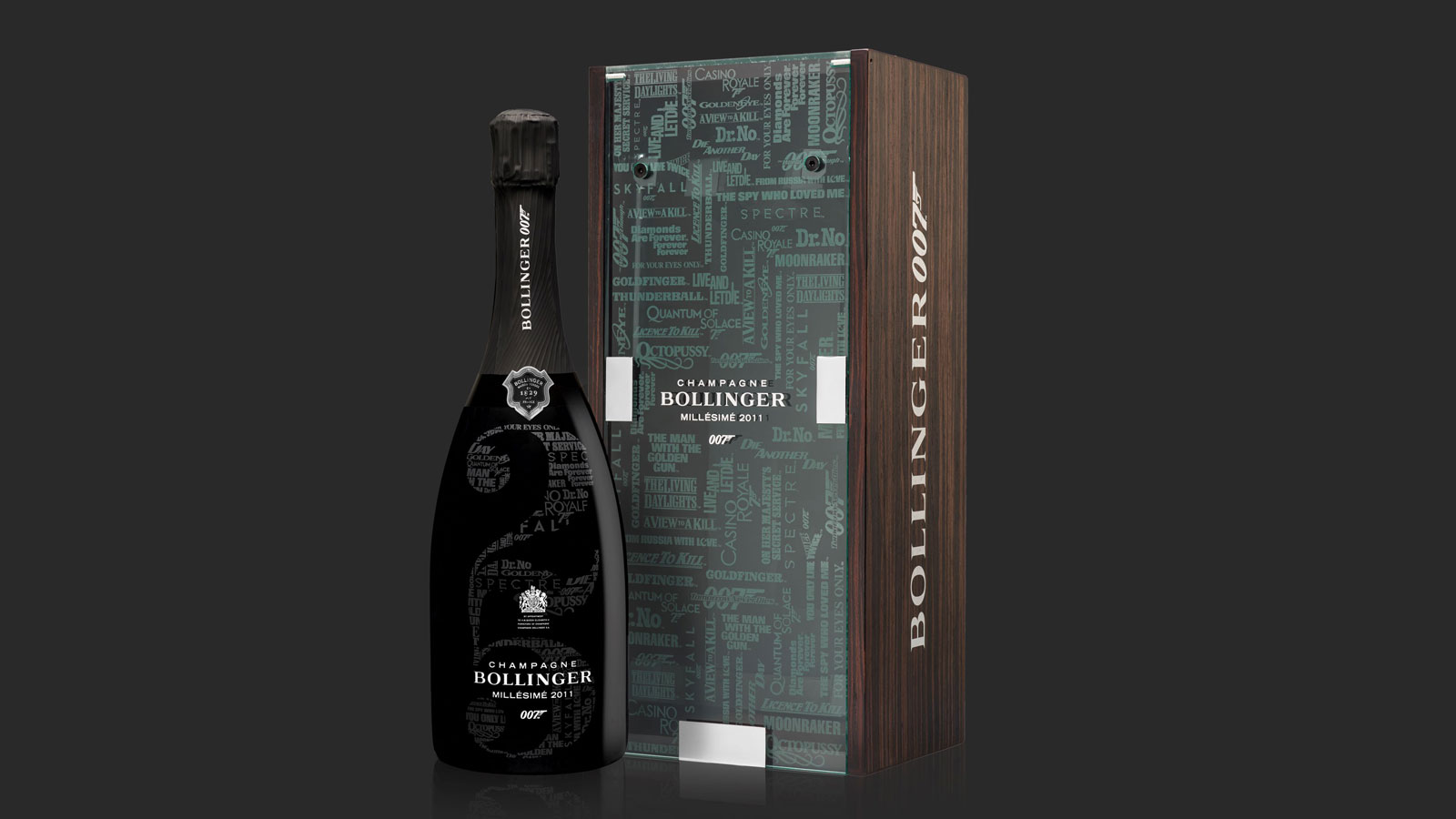 Champagne Bollinger launches a new limited-edition to celebrate the release of No Time To Die 