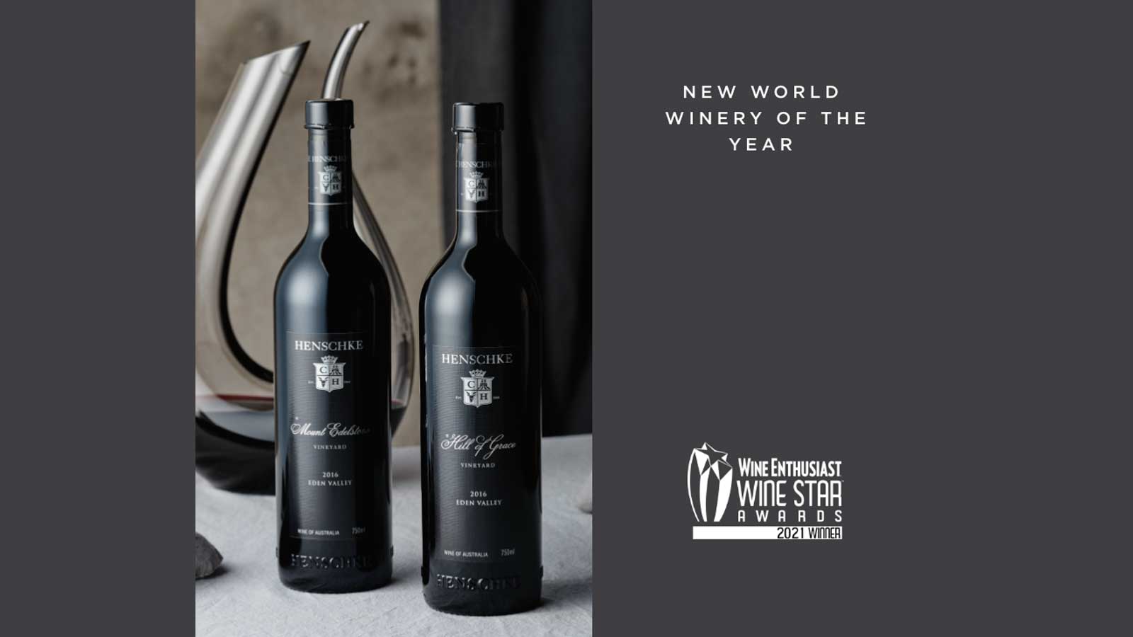 Henschke awarded Wine Enthusiast’s 2021 New World Winery of the Year 