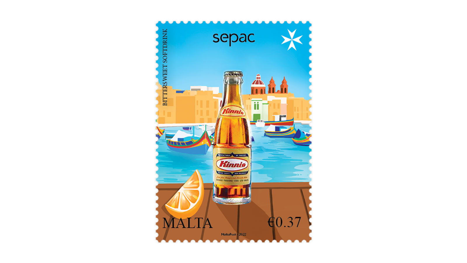Kinnie featured in Maltapost stamp issue