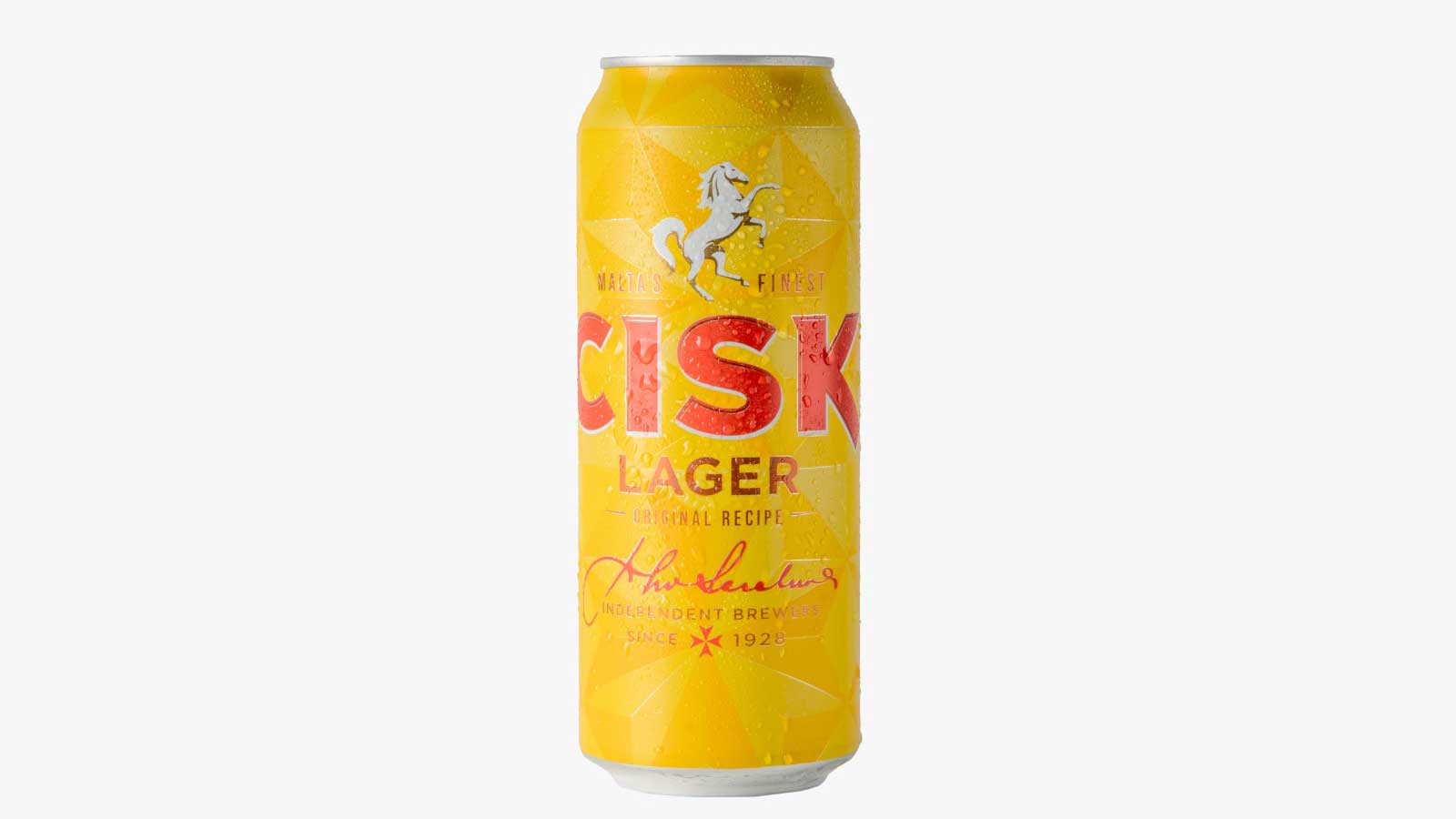 Bold new brand look for Malta’s iconic beer brand Cisk  