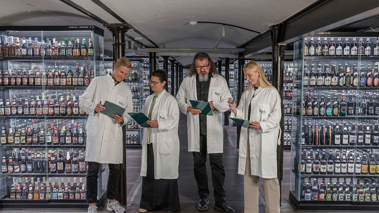 The best beer collection in the world? Probably. 