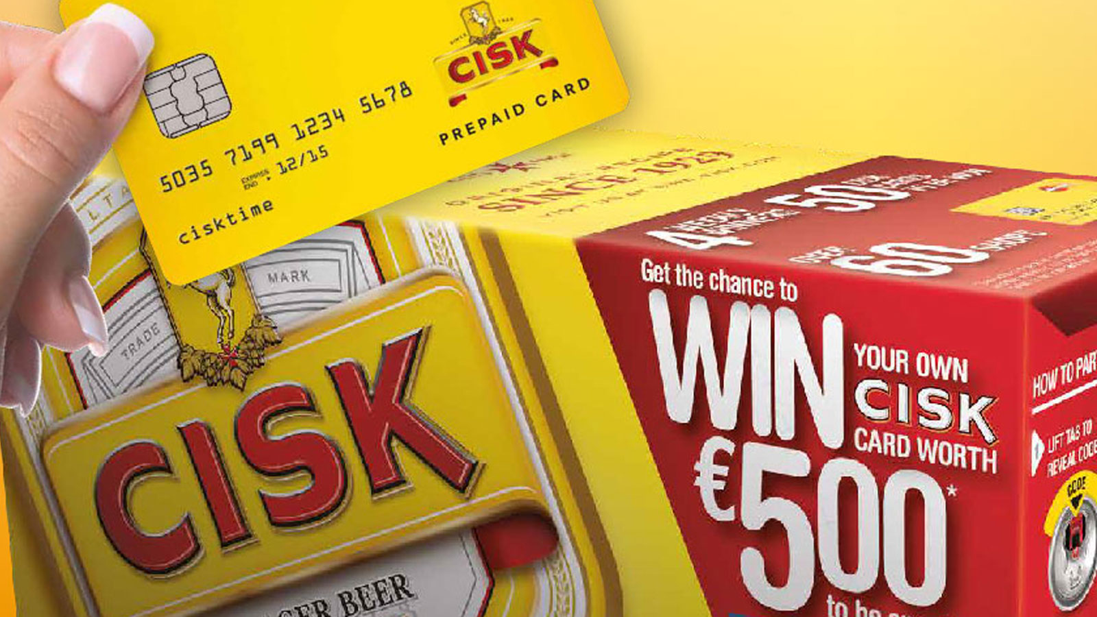 New exciting promotion from Cisk Lager Beer 