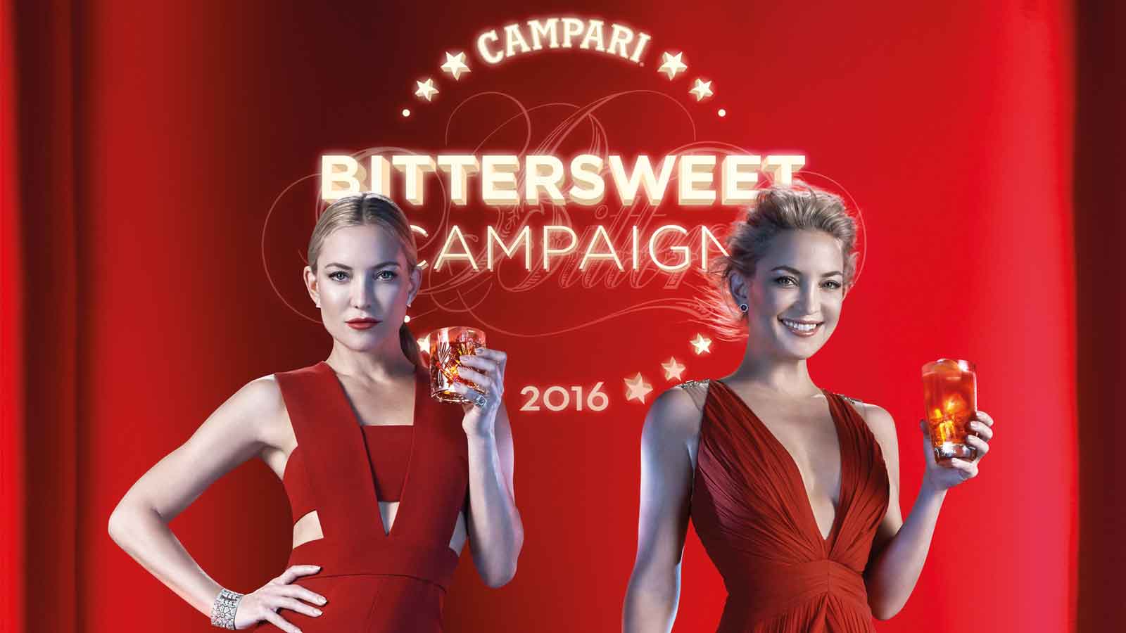 Campari takes a stand for its BitterSweetness with Hollywood actress Kate Hudson