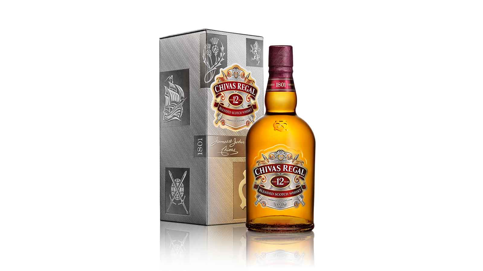 The reinvention of an icon: contemporary new look for Chivas Regal 12 