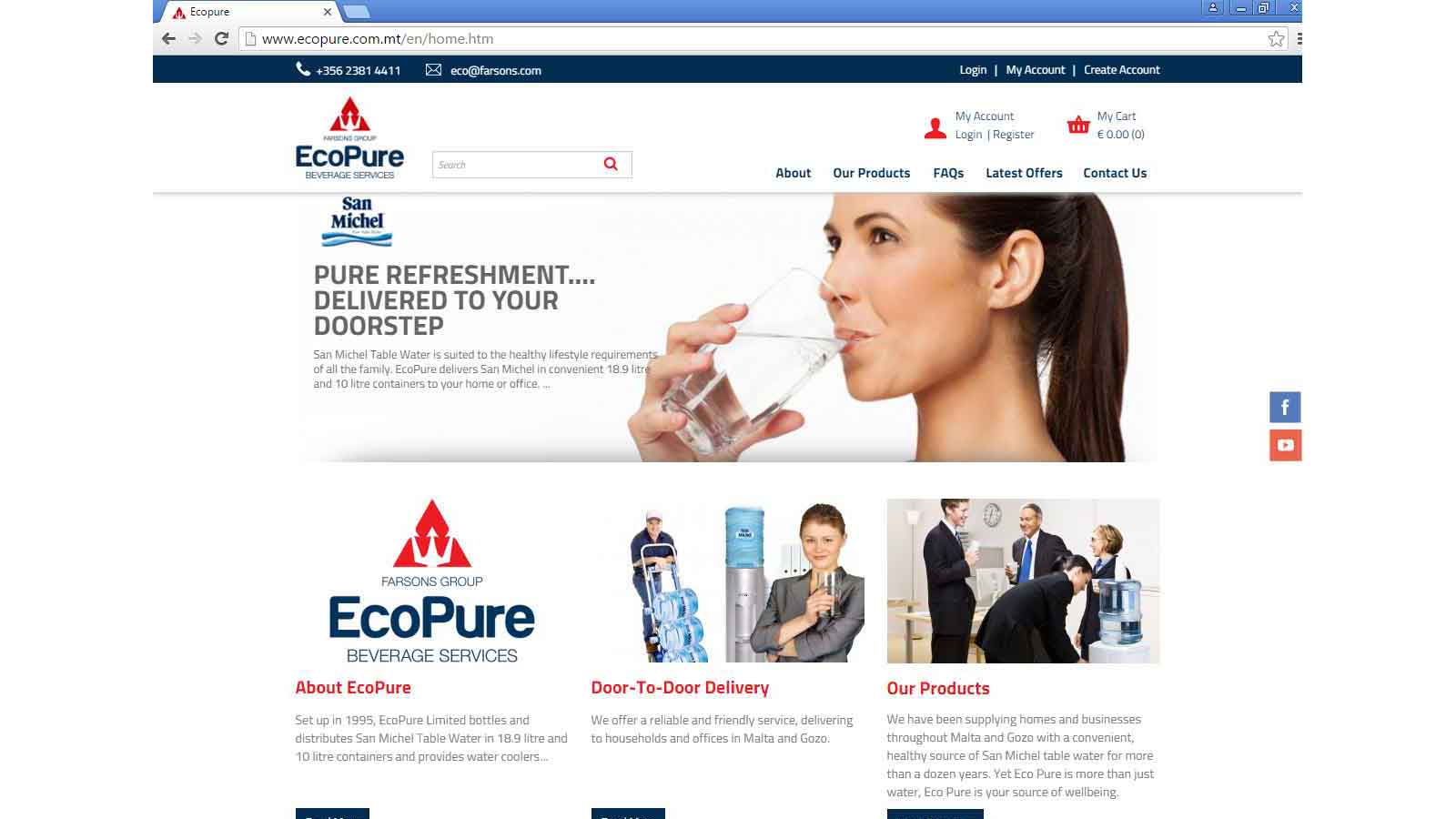 EcoPure launches website 