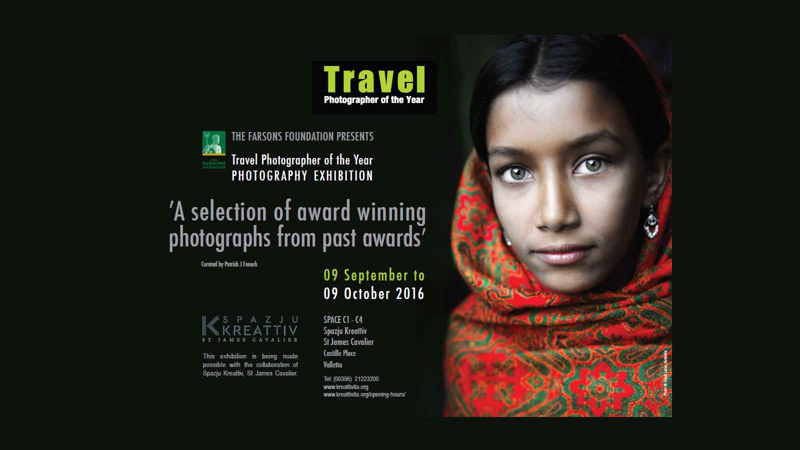 The Farsons Foundation brings best of Travel Photographer of the Year to St James Cavalier  