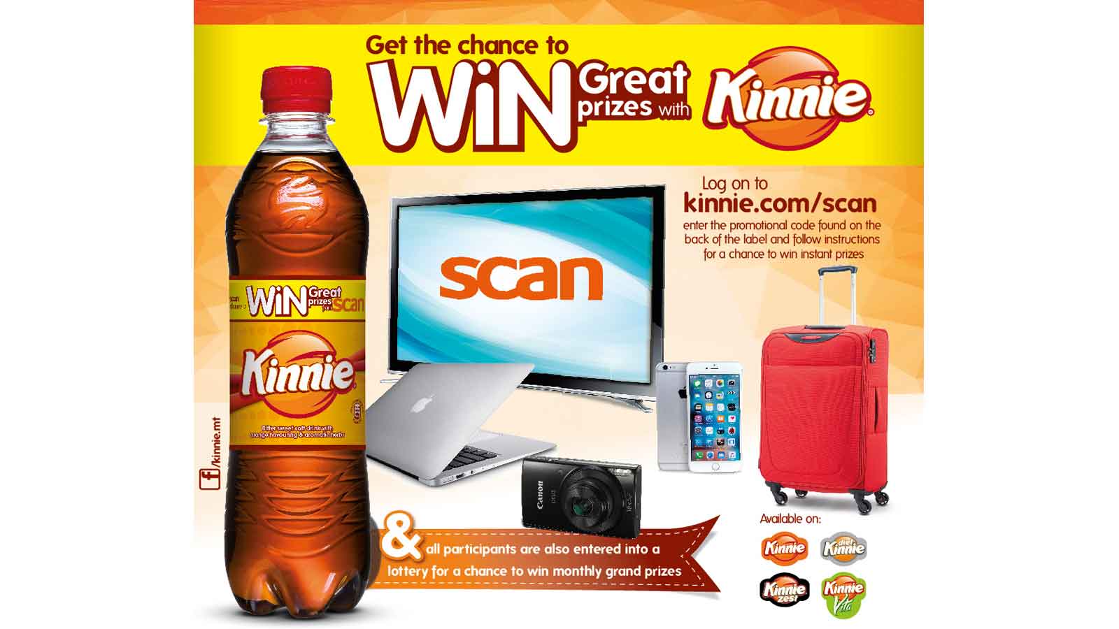 Kinnie teams up with Scan for new on-pack promotion 