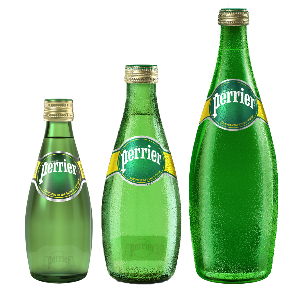 Perrier's containers