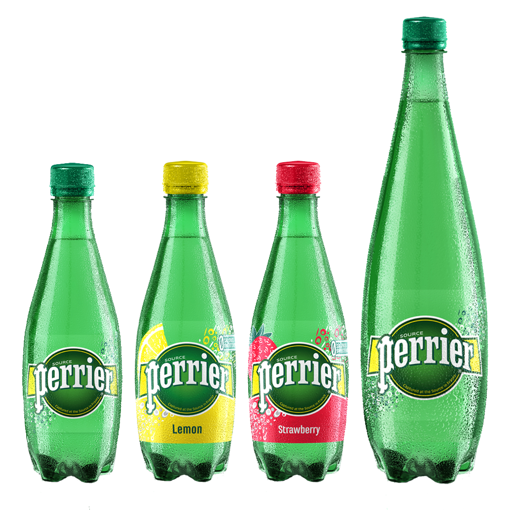 Perrier's containers