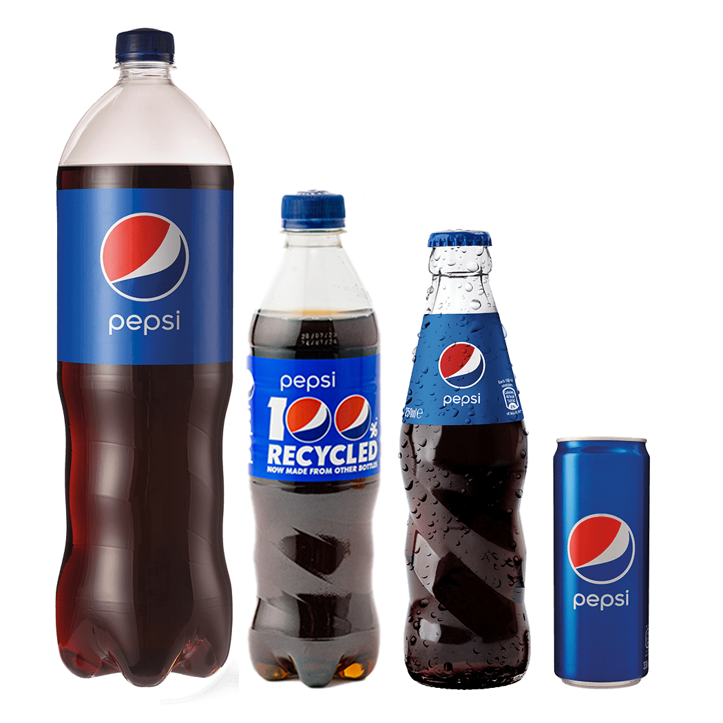Pepsi's containers