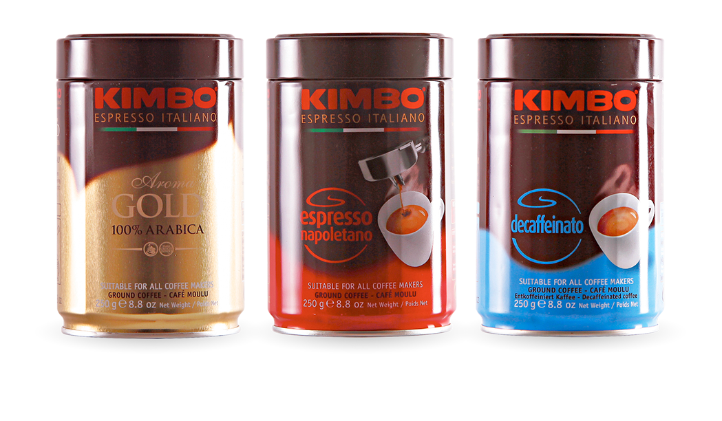 Kimbo's containers