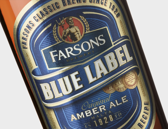 Blue Label Original Amber Ale