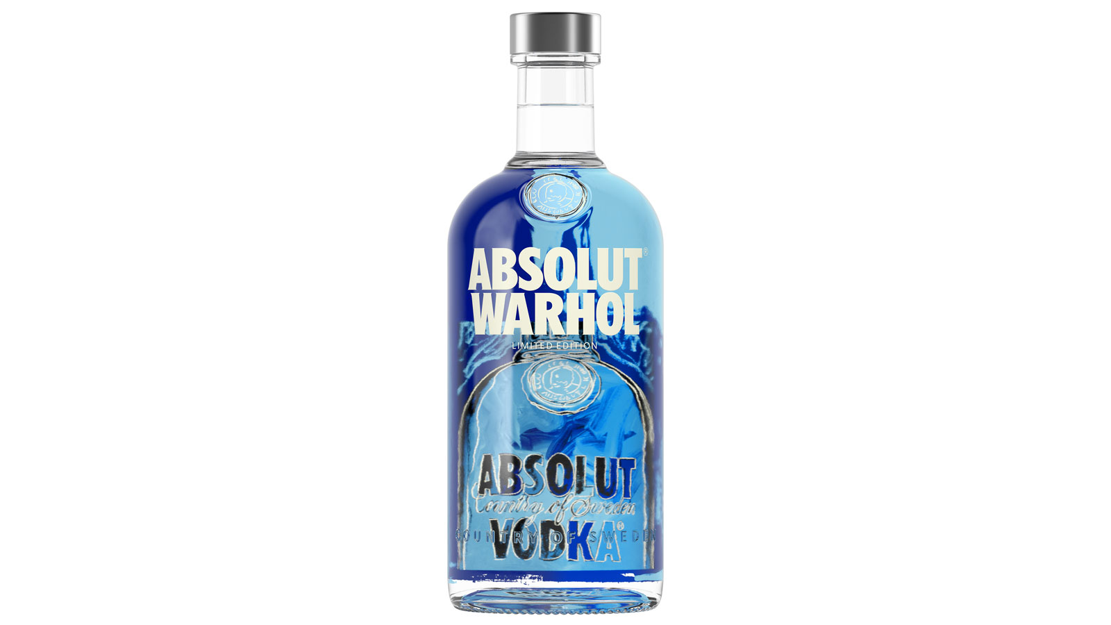 Absolut launches limited-edition Andy Warhol bottle celebrating rediscovered blue painting 