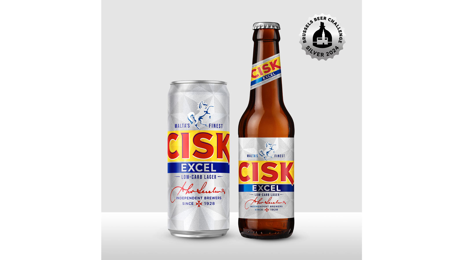 Cisk Excel awarded Silver in Brussels Beer Challenge 2024 