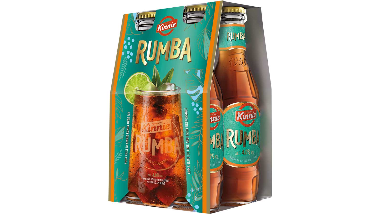 Kinnie extends its Aperitivo range with the launch of Kinnie Rumba