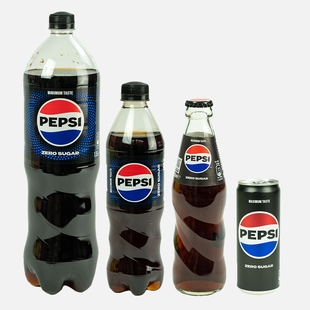 Pepsi's containers