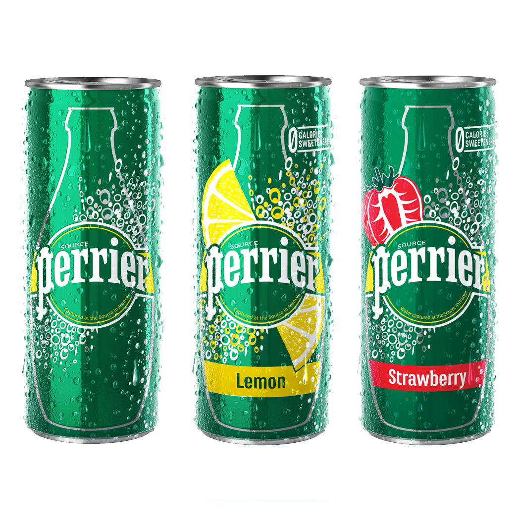 Perrier's containers