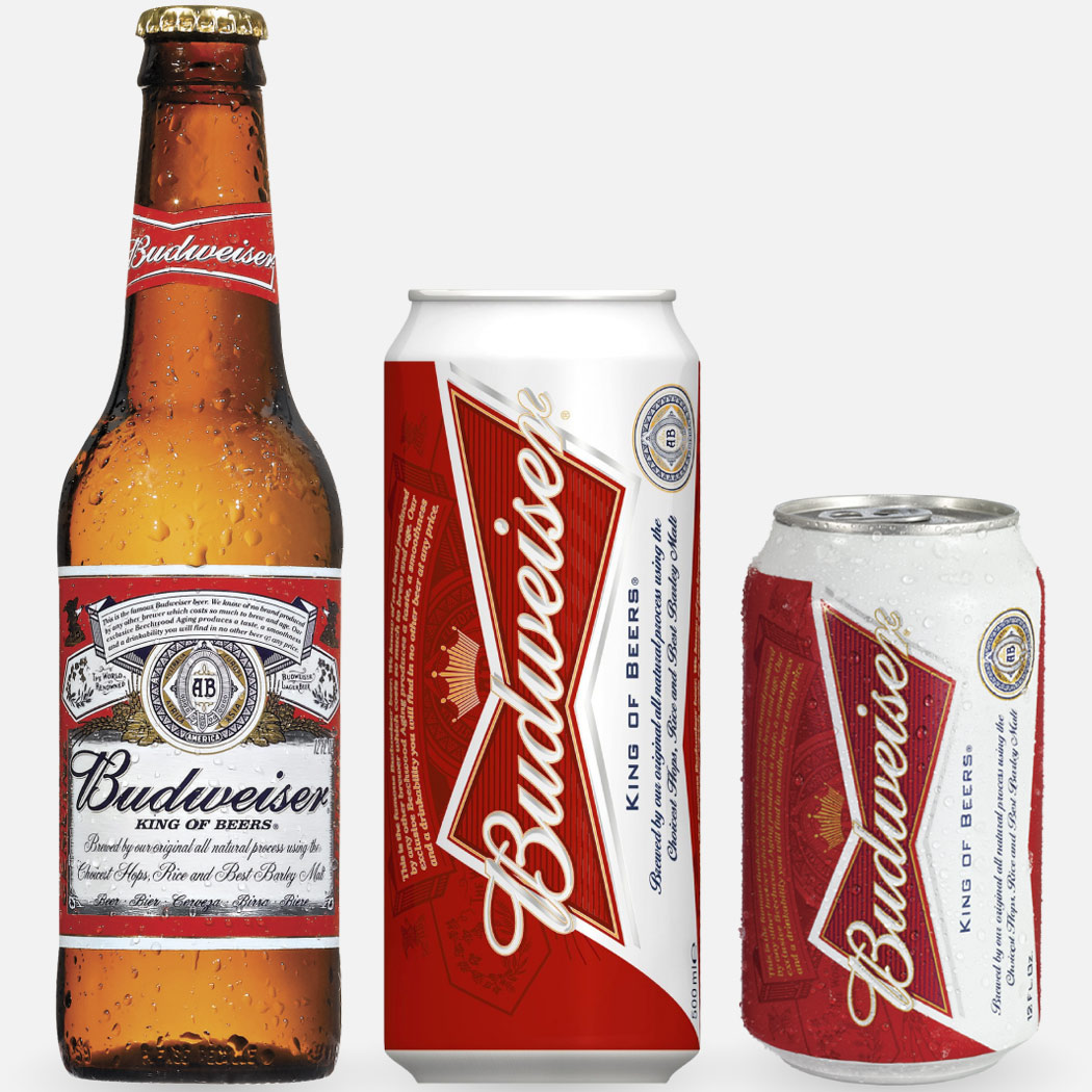 Budweiser's containers