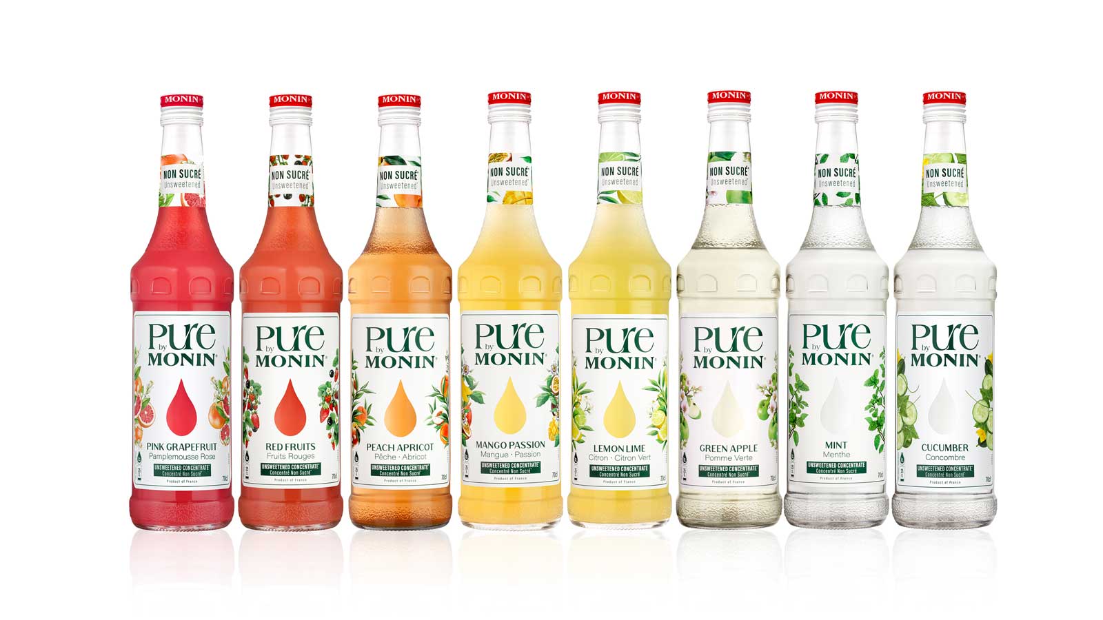 Monin Launches PURE – A flavour-packed, low-calorie concentrate for guilt-free enjoyment