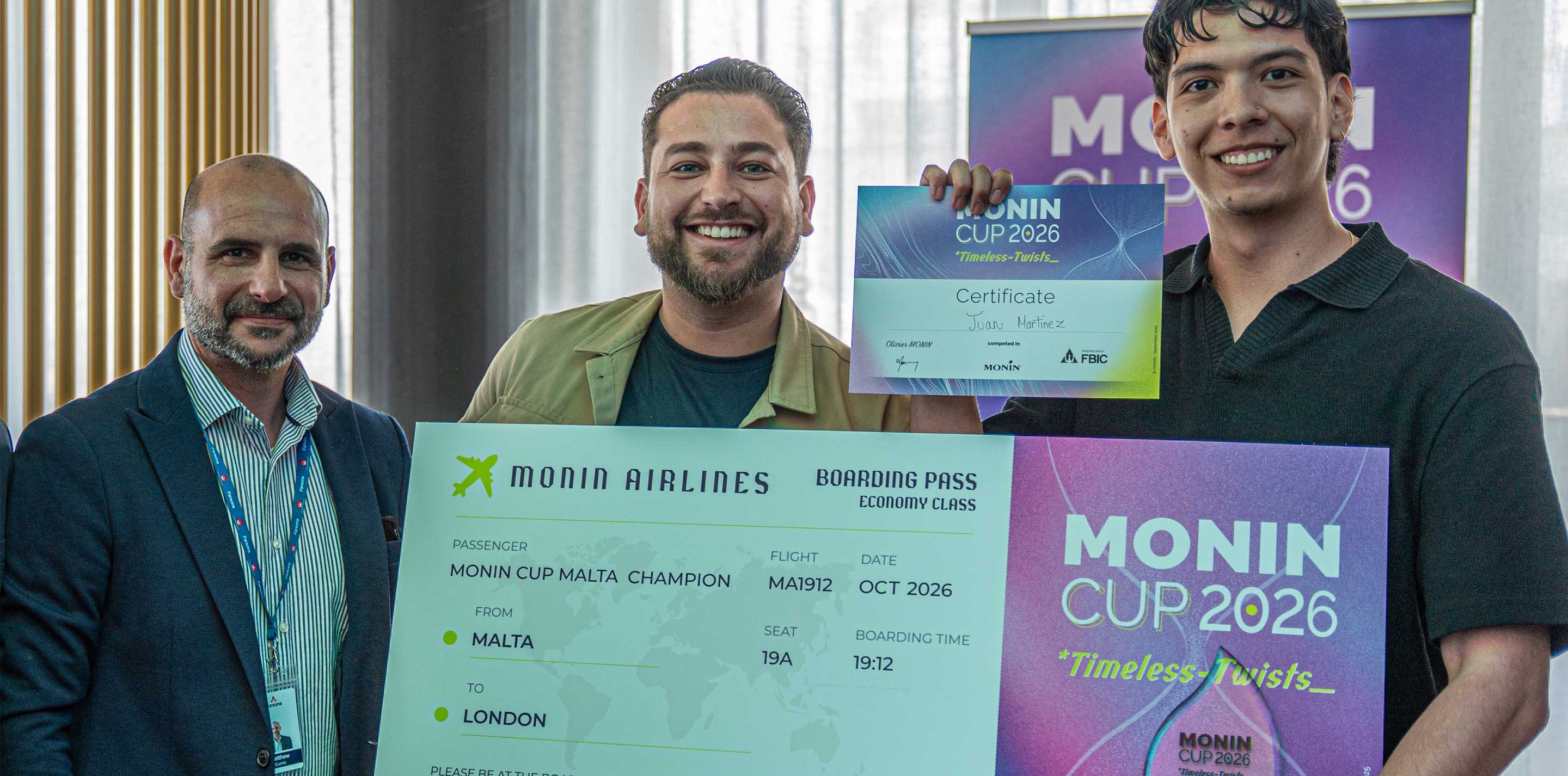 Monin Cup Malta Edition 2026